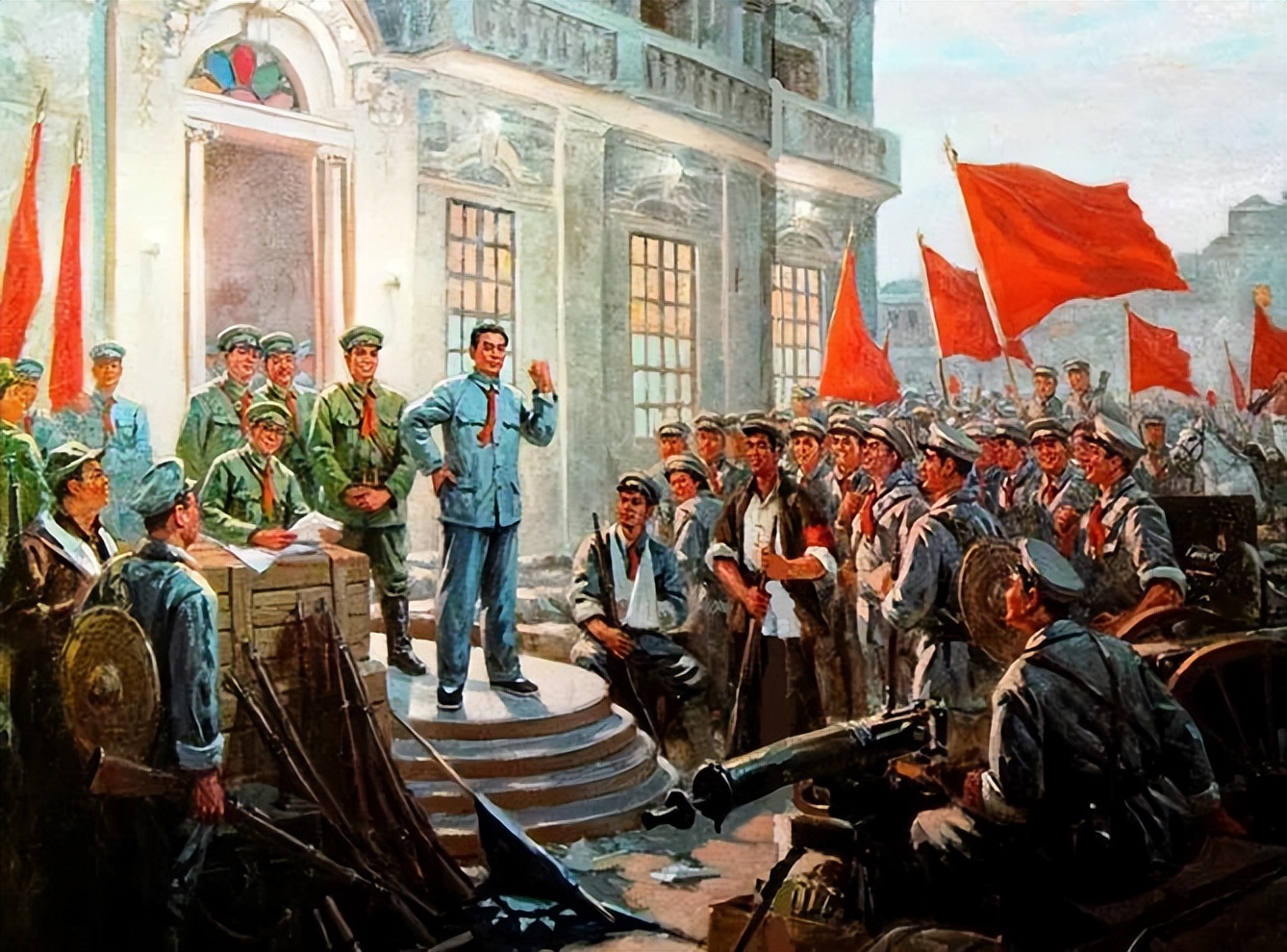 黑暗中高舉革命的旗幟：三大武裝起義中的保密工作