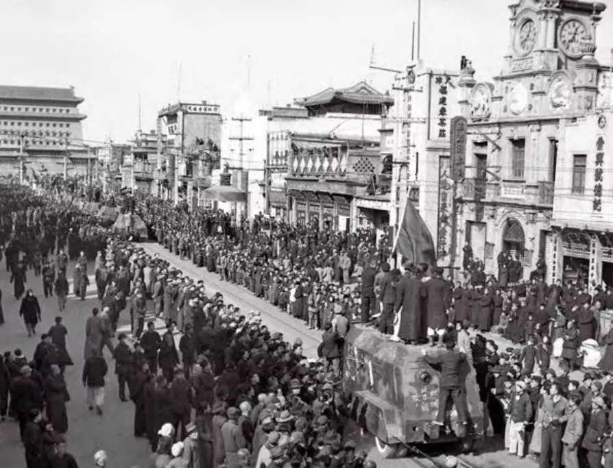 北平解放73周年他是“和平將軍”的“和平女神”
