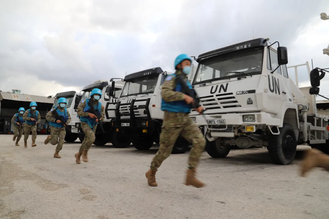 維和任務(wù)區(qū)，一場(chǎng)綜合應(yīng)急演練激烈展開